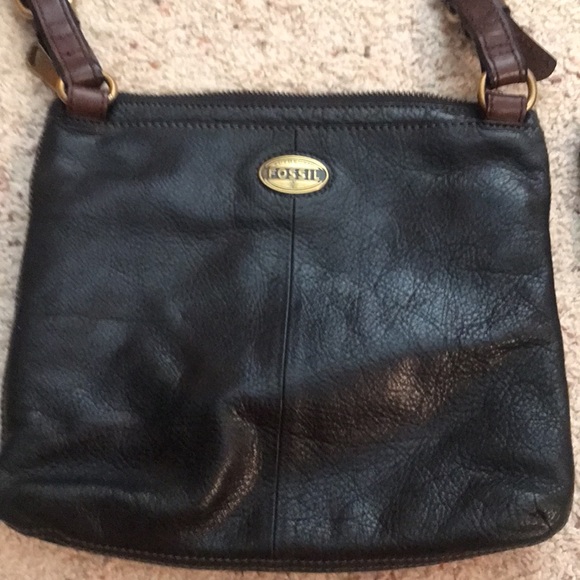 Fossil leather purse and matching wallet - Picture 4 of 4